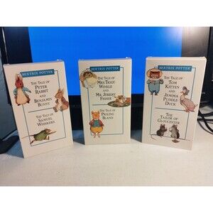 Beatrix Potter VHS Lot Of 3 - See Description